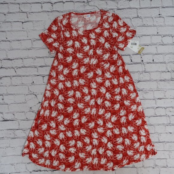 NWT‎ LuLaRoe Disney Micky  Carly Dress Size XS - Picture 4 of 11